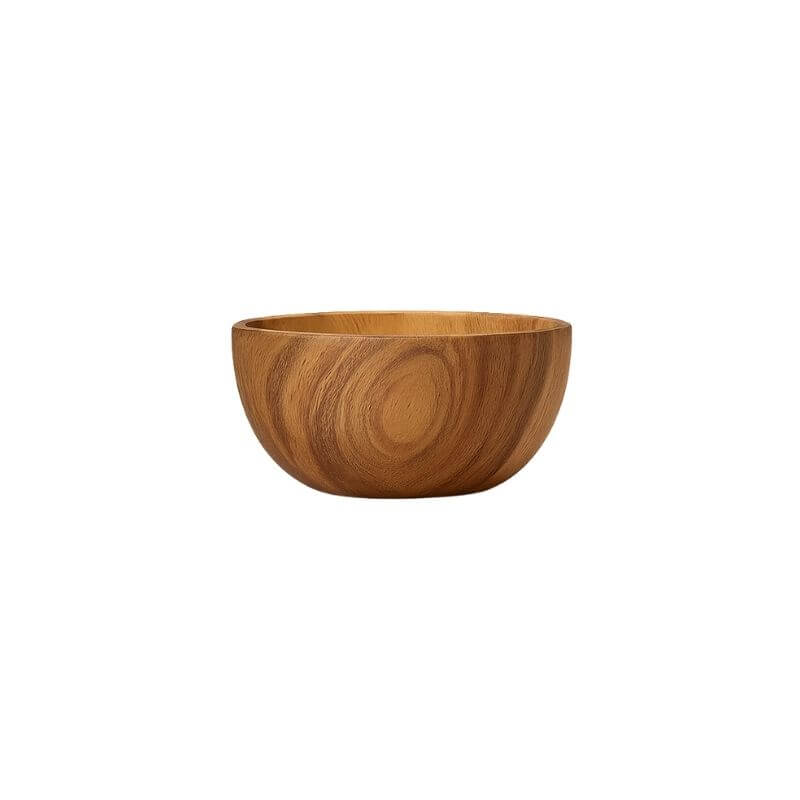 Elemental Acacia Wooden Bowl 12x6cm | Organic Balance – by sophi