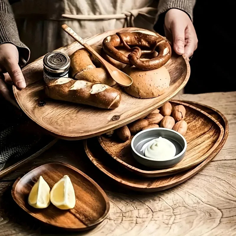 Essential Wooden Serving Tray | irregular tray – by sophi