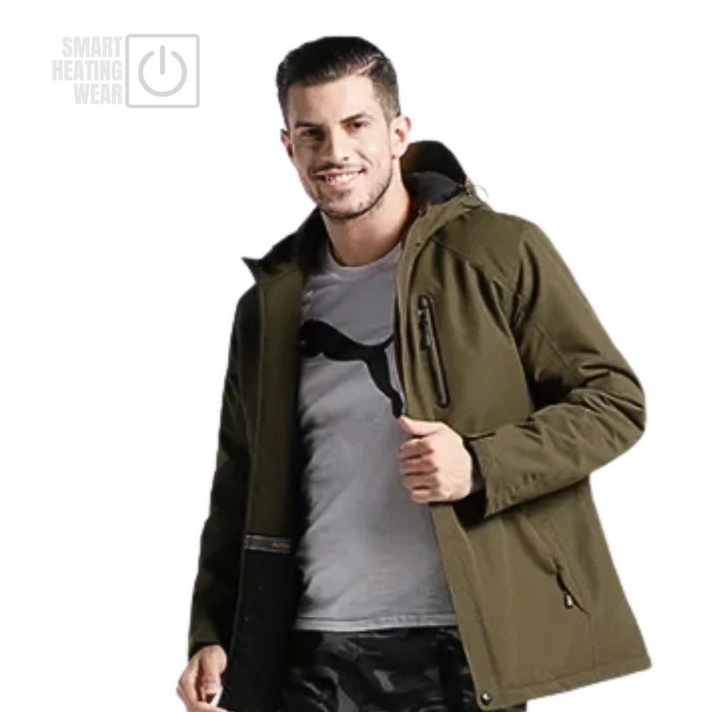 蓄熱 富士ジャケット メンズ