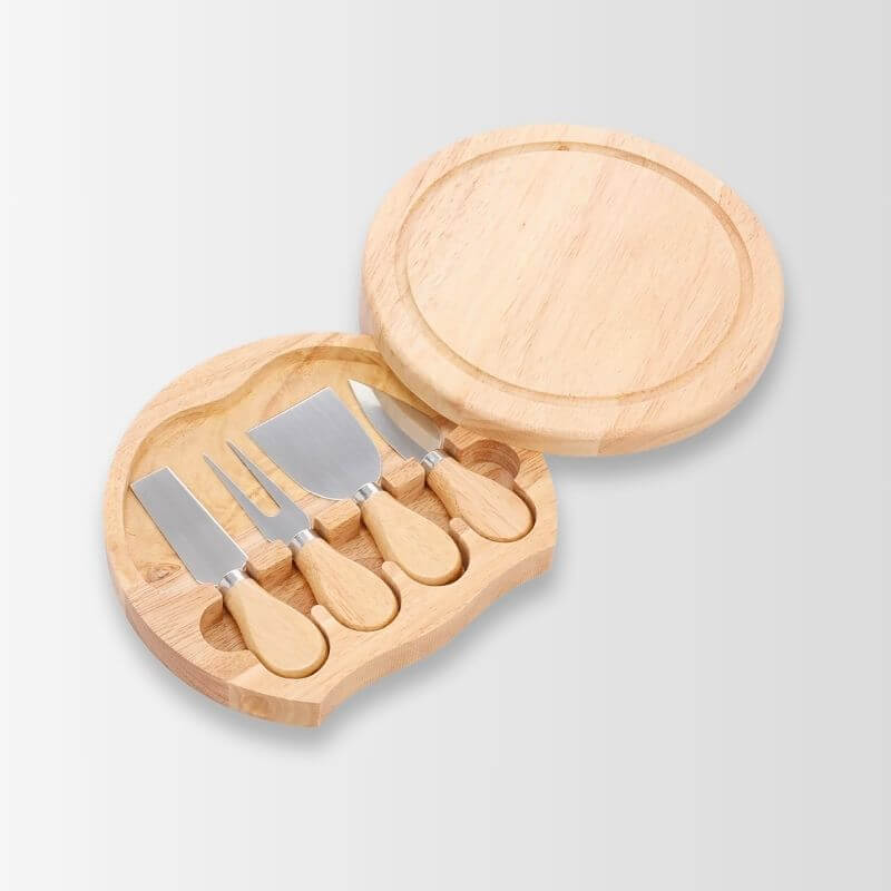 Nordic Wooden Cheese Board | Smart Serving Set – by sophi