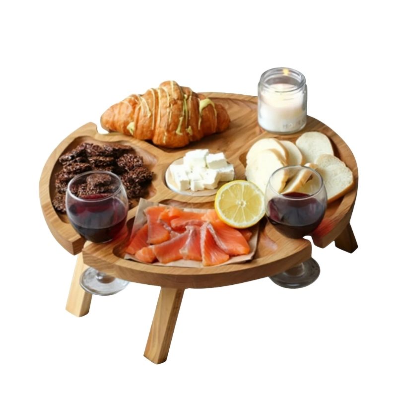 Haven Folding Wooden Picnic Table | Gather & Savor – by sophi