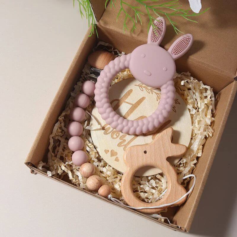 Baby Teether & Rattle Set | Hello Comfort