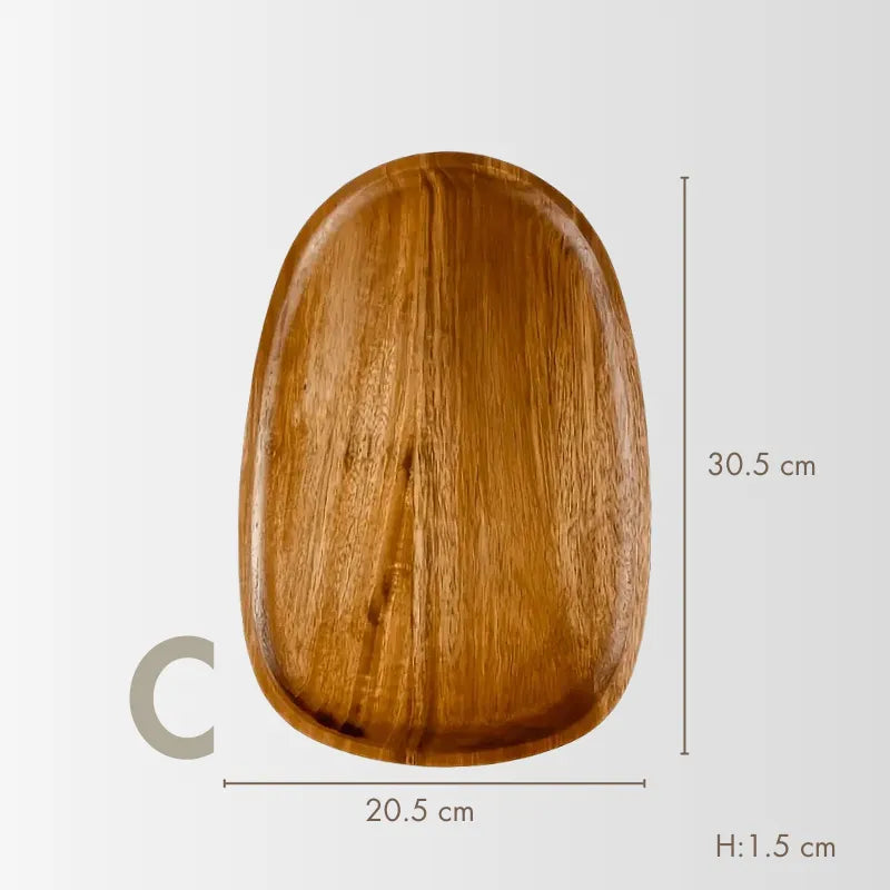 Essential Wooden Serving Tray | irregular tray – by sophi