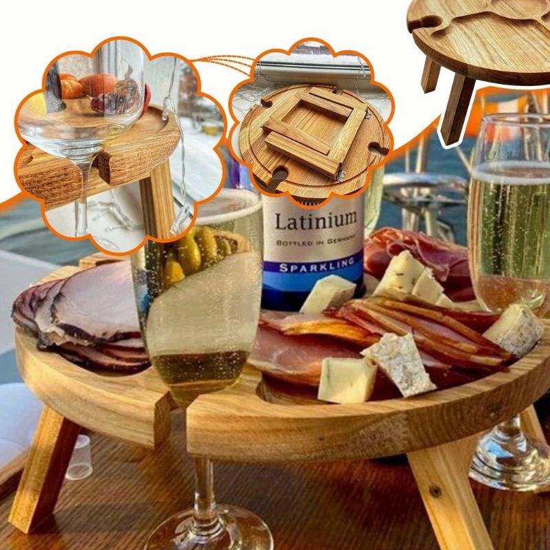 Haven Folding Wooden Picnic Table | Gather & Savor – by sophi
