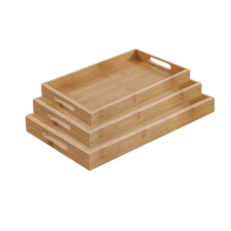 Tea Time Bamboo Serving Tray | Serene Ritual – by sophi