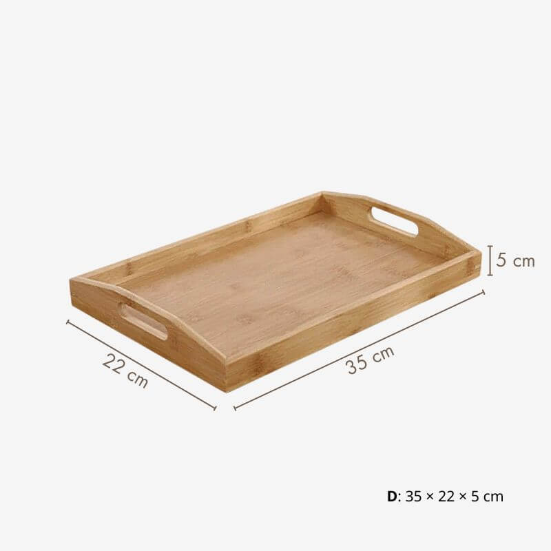 Tea Time Bamboo Serving Tray | Serene Ritual – by sophi