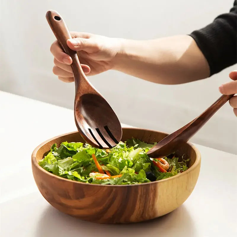 Elemental Acacia Wooden Bowl 11x6cm | Organic Balance – by sophi
