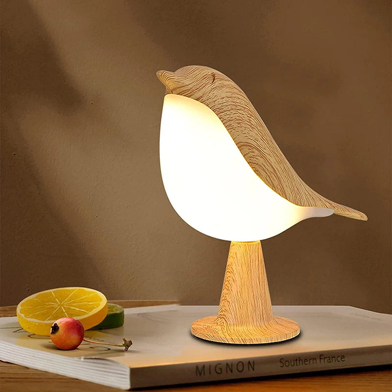 Haven Wooden LED Bedside Lamp | Soft Glow Companion – by sophi