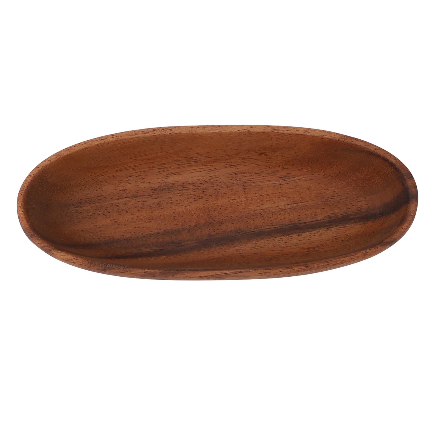 Elemental Boat-Shaped Wooden Bowl | Organic Harmony – by sophi