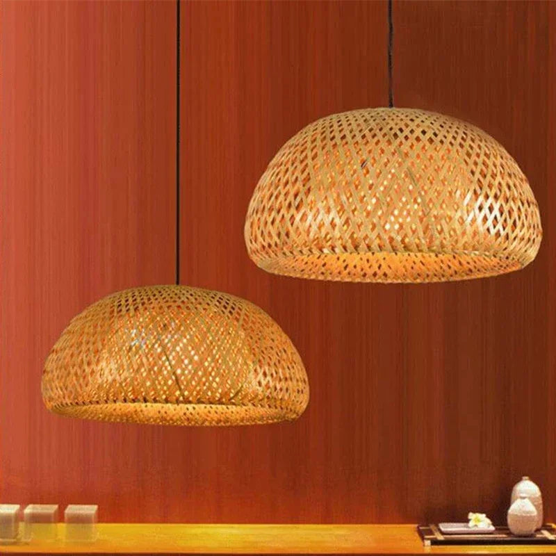 Satori Bamboo Pendant Light | Woven Glow – by sophi