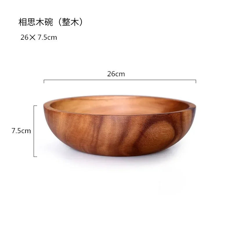 Elemental Acacia Wooden Bowl 11x6cm | Organic Balance – by sophi