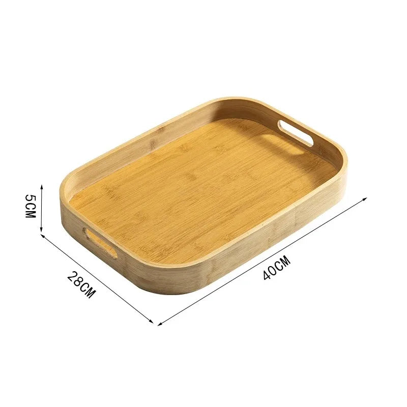 Essential Bamboo Serving Rectangular Tray | Timeless Simplicity – by sophi