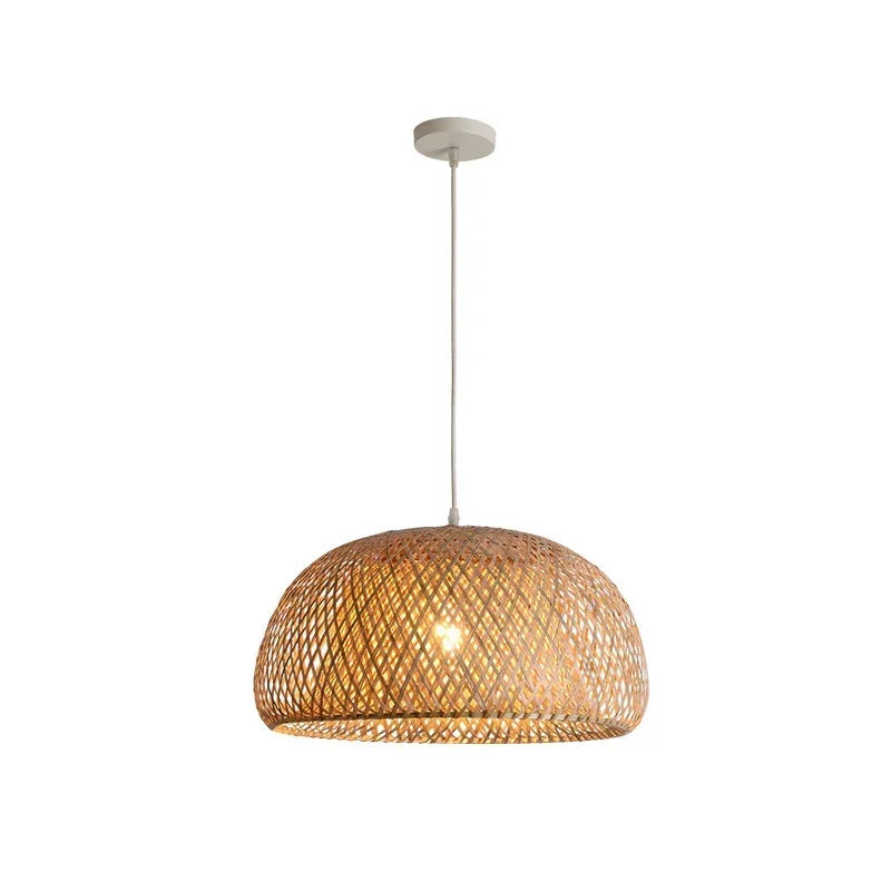 Satori Bamboo Pendant Light | Woven Glow – by sophi
