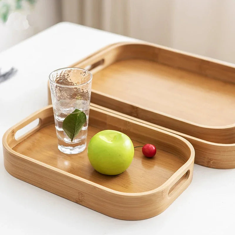 Essential Bamboo Serving Rectangular Tray | Timeless Simplicity – by sophi