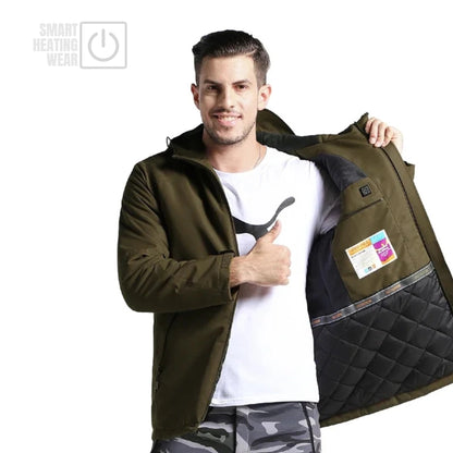 蓄熱 富士ジャケット メンズ