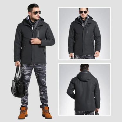 蓄熱 富士ジャケット メンズ