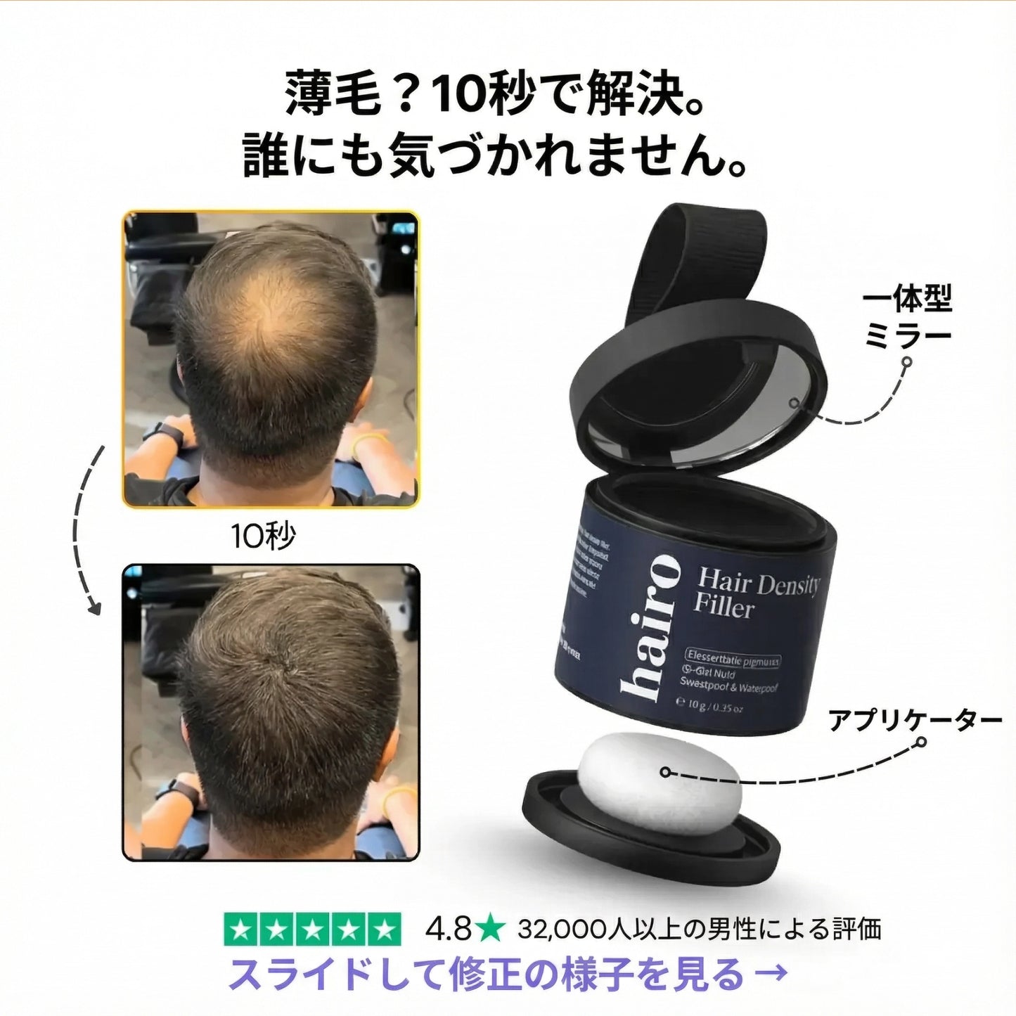 Hairo™ ヘアデンシティフィラー