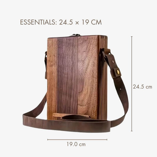 Work Wooden Writer’s Storage Bag | Portable Mindspace – by sophi