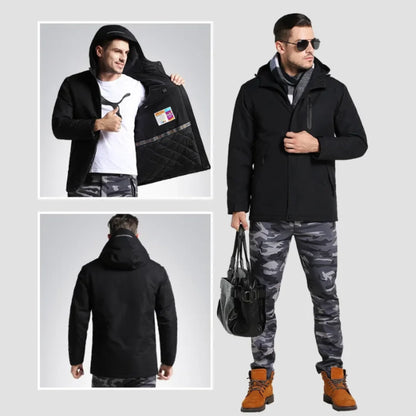 蓄熱 富士ジャケット メンズ