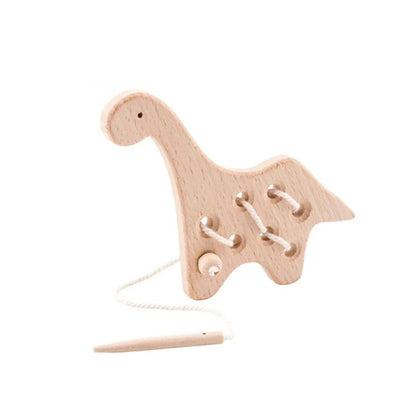 Artisan Montessori Lacing Toy | Handcrafted Focus – by sophi
