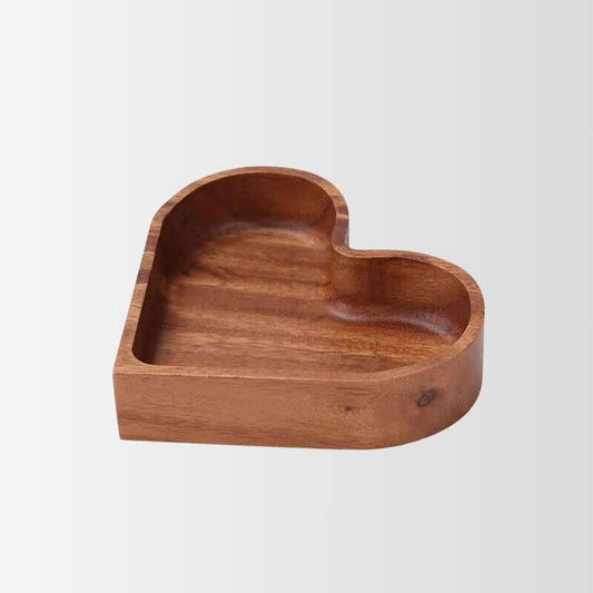 Haven Heart-Shaped Wooden Tray | Love & Elegance – by sophi