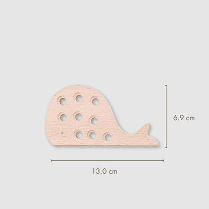 Artisan Montessori Lacing Toy | Handcrafted Focus – by sophi