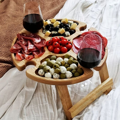 Haven Folding Wooden Picnic Table | Gather & Savor – by sophi