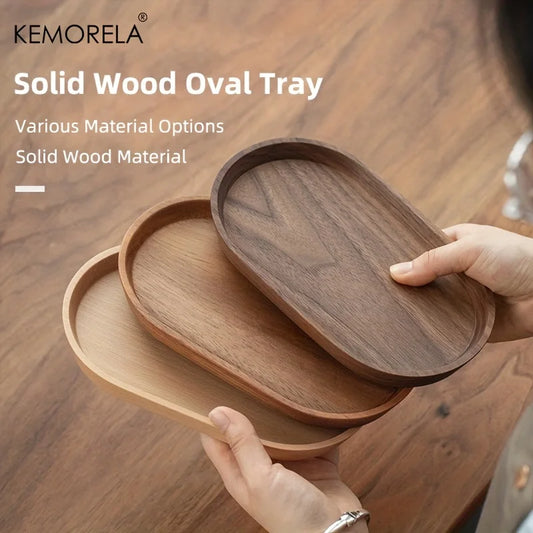 Essential Solid Wood Oval Tray | Everyday Elegance – by sophi