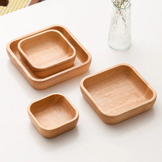 187 Essential Wooden Square Bowl | Everyday Harmony – by sophi