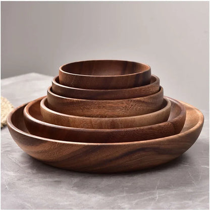 Elemental Acacia Wooden Bowl 11x6cm | Organic Balance – by sophi