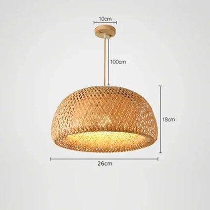 Satori Bamboo Pendant Light | Woven Glow – by sophi