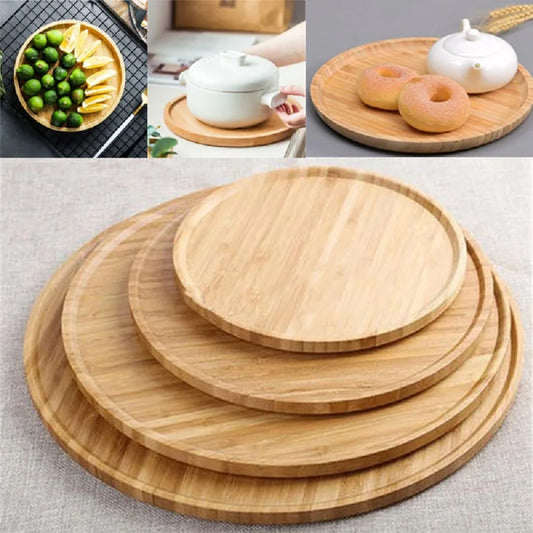 Essential Bamboo Round Tray | Everyday Simplicity – by sophi