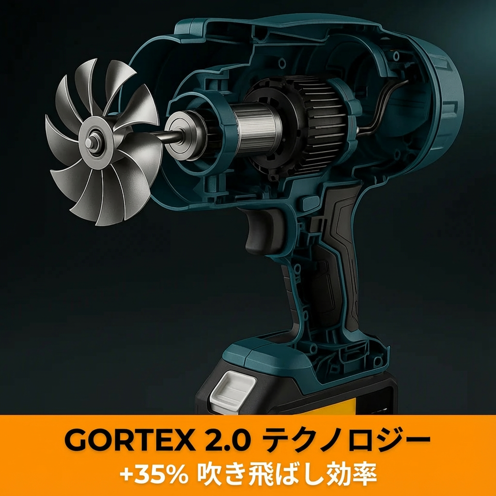 V90 PRO コードレスブロワー – コンパクト・軽量・超高性能