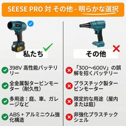 V90 PRO コードレスブロワー – コンパクト・軽量・超高性能